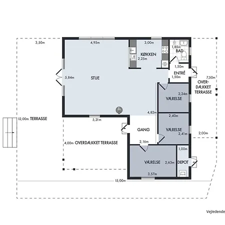 Bright And Cozy Near The Ideal For Family Getaways Сasa de vacaciones Ebeltoft
